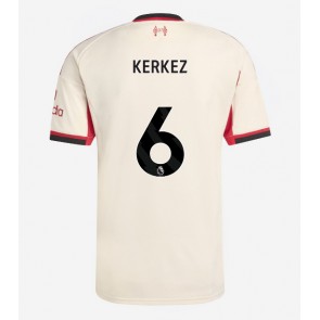 Liverpool Milos Kerkez #6 Bortatröja 2025-26 Kortärmad